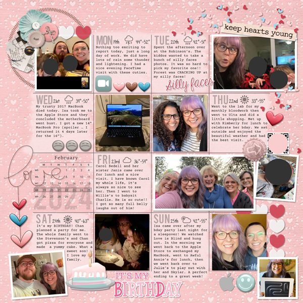 {Week 8} My Everyday Life