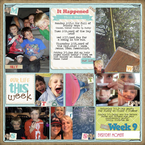 Week 9, 2013