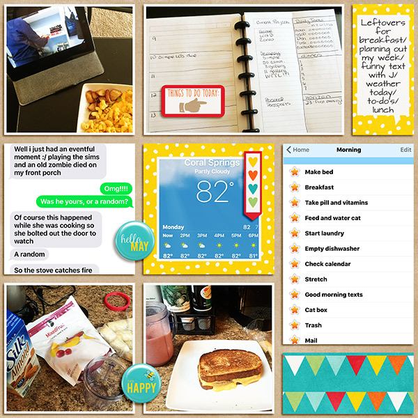 Week in the Life Monday B