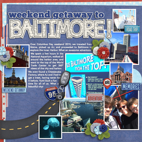 Weekend getaway to Baltimore!