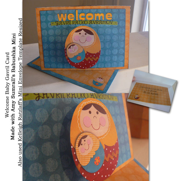 Welcome baby Card