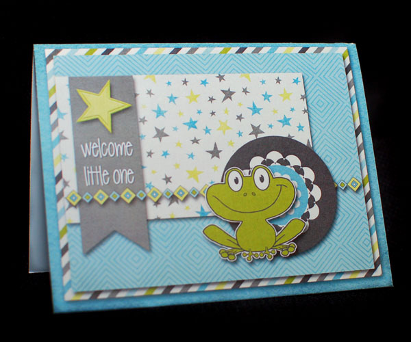 welcome baby card