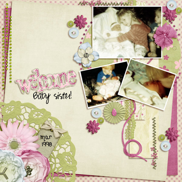 welcome baby sister