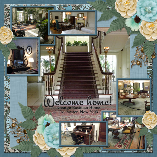 Welcome home!  George Eastman House, Rochester, NY