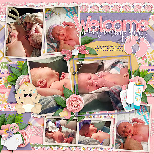 Welcome sweet baby girl