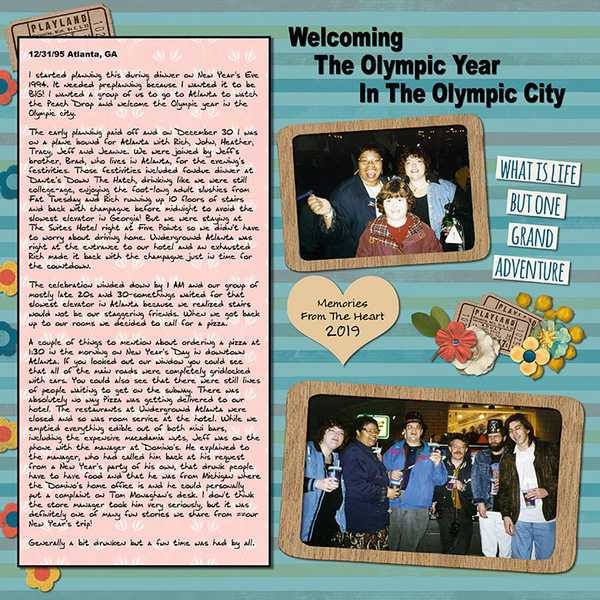 Welcoming The Olympic Year In The Olympic City