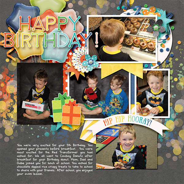 Wesley's 5th bday