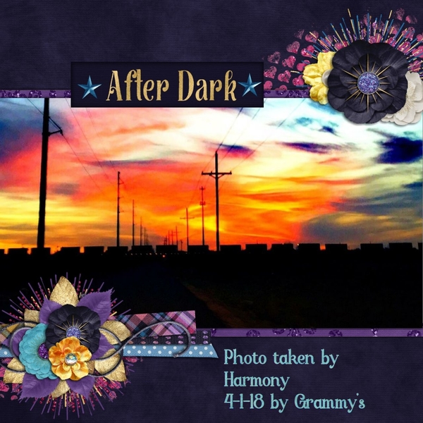 West texas sunset _April Designer spotlight chall