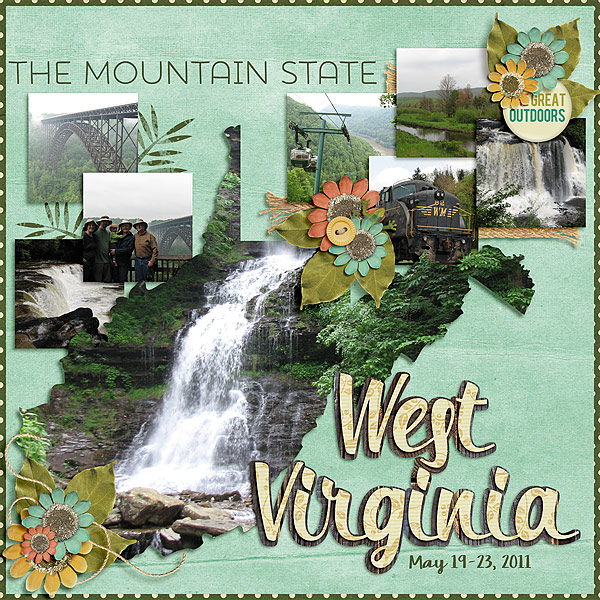 West Virgina Vacation Cover