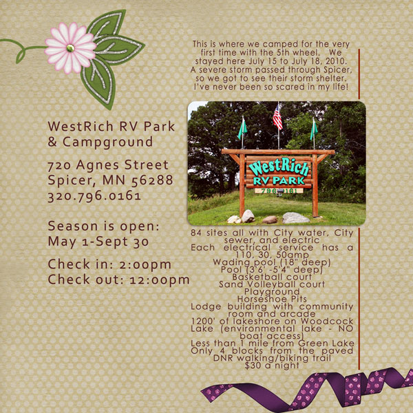 WestRich Campground