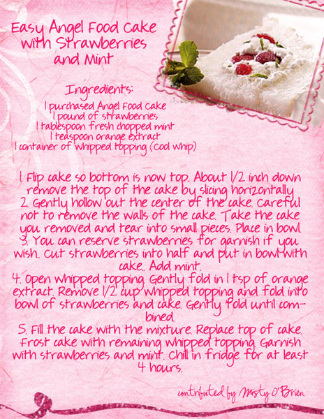 WFD Challenge - Angel Food Cake
