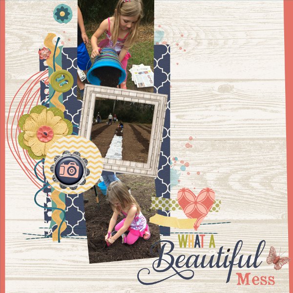 What a Beautiful Mess Word Art Challenge
