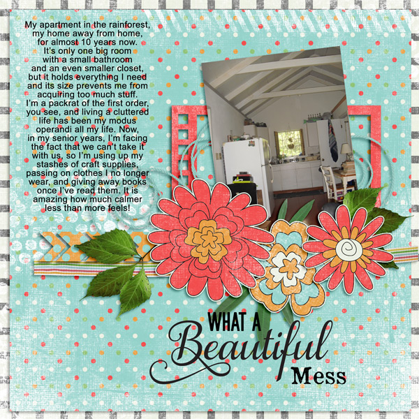 What a beautiful mess!