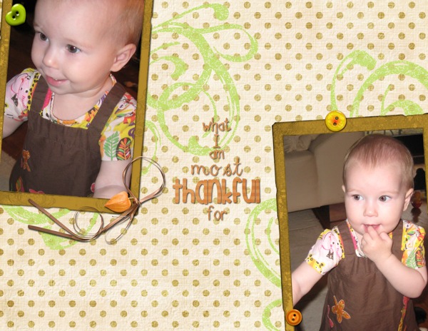 What I am Most Thankful For
