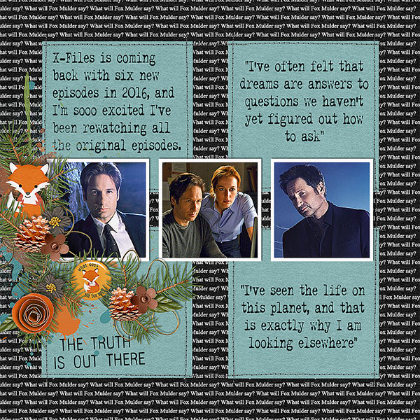 What Will Fox Mulder Say?
