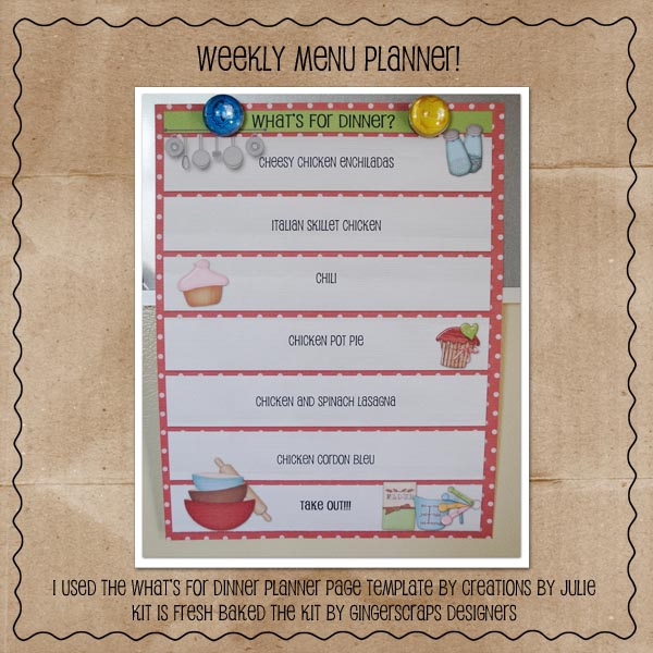 What's for dinner?
