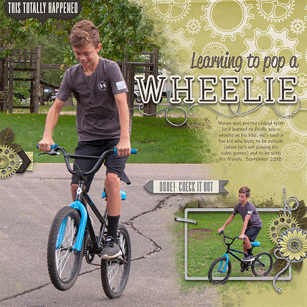 wheelie