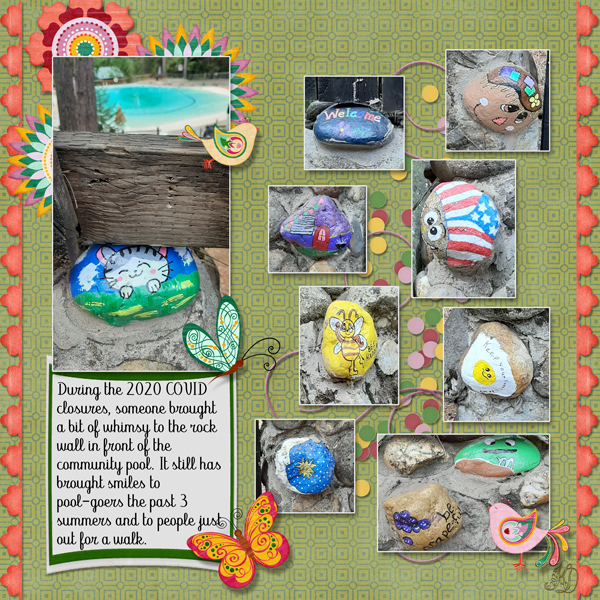Whimsy by the pool