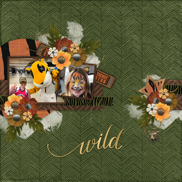 White Space Templates Vol 103 #1 with Animal Kingdom-Connie Prince