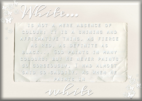White...