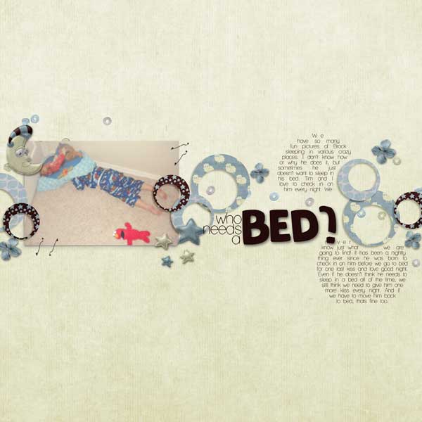 Who needs a Bed?