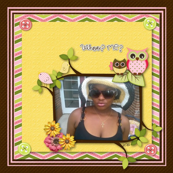 Whoo? Me?