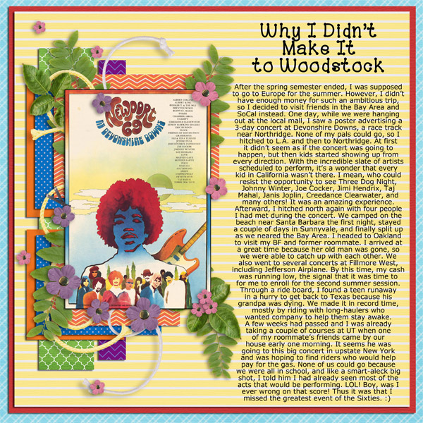 Why I didnt make it to Woodstock
