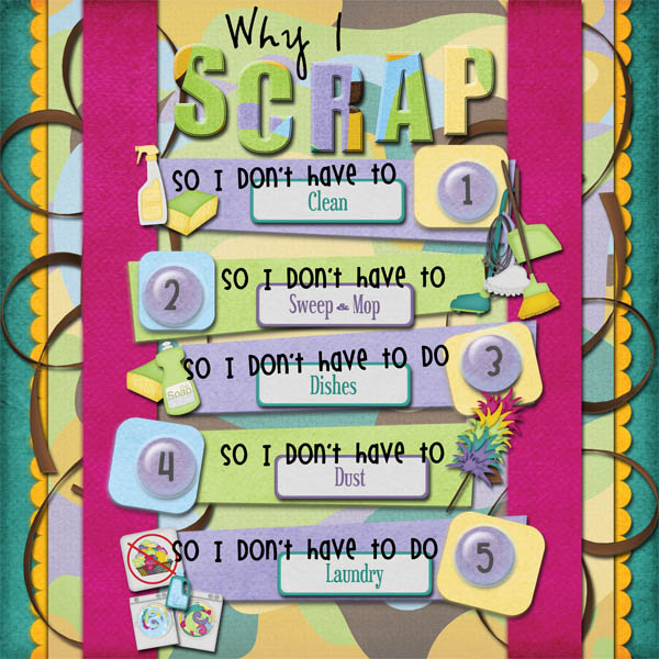 Why I scrap....