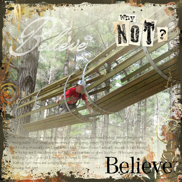Why not believe?