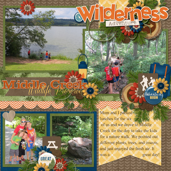 Wilderness Adventure {Middle Creek Wildlife Preserve 2015}