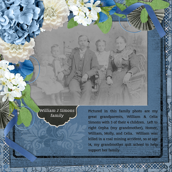 William J Simons Family