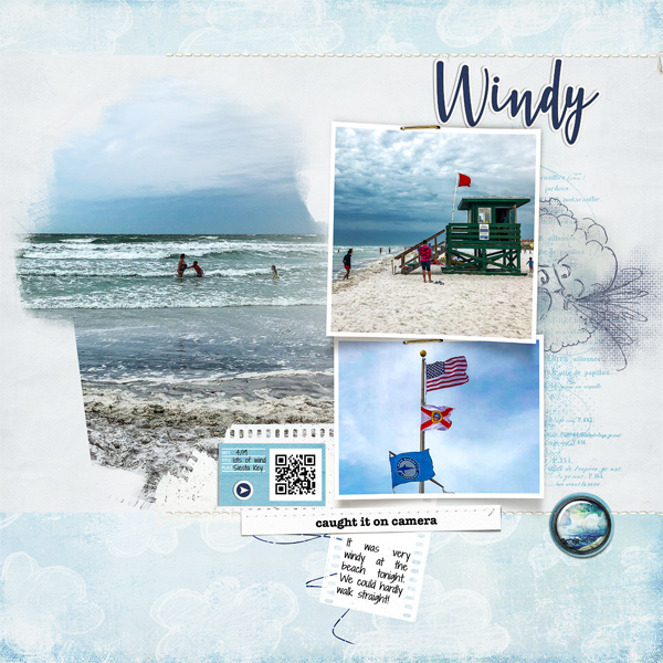 Windy Day at the Beach