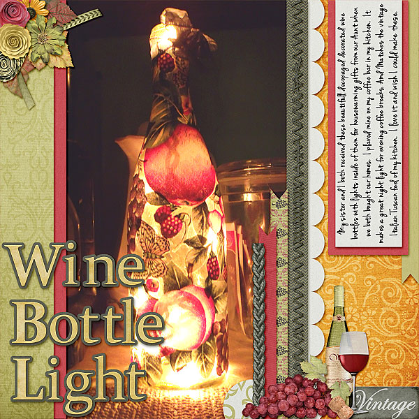 Wine Bottle Light