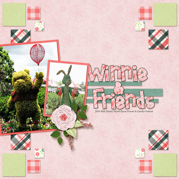 Winnie and Friends - Left Page