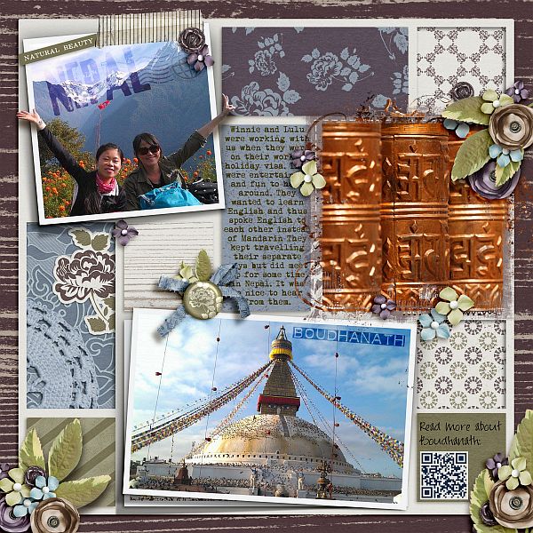 Winnie and Lulu in Nepal