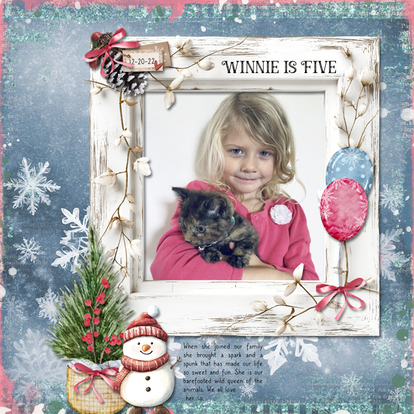 Winnie is Five