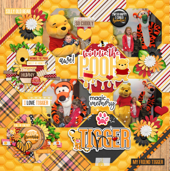 Winnie the Pooh and Tigger
