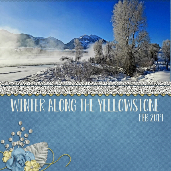 Winter Along the Yellowstone