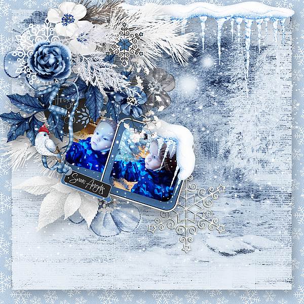Winter angel
