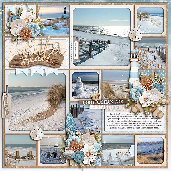 winter beach
