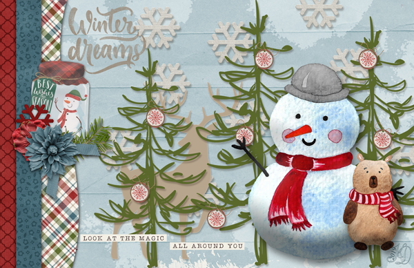 winter card