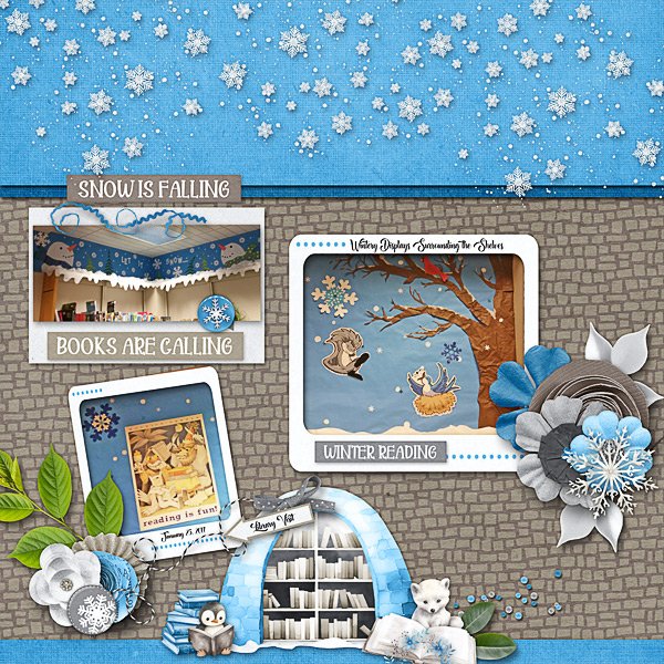Winter Displays at the Library