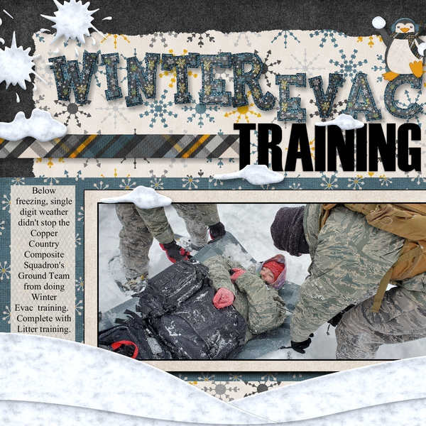Winter Evac Training