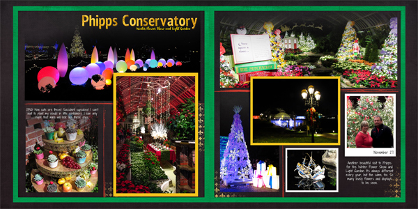 Winter Flower Show + Light Garden