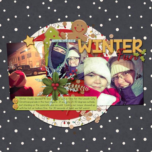 Winter Fun / Christmas Parade Page 1