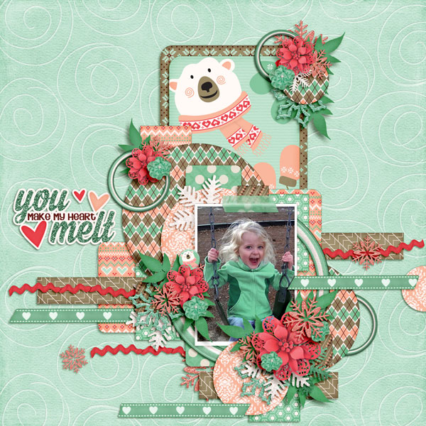Winter Landscape Templates 2 by Tinci