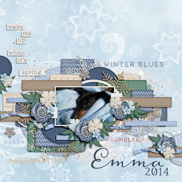 Winter Landscape Templates 4 by Tinci