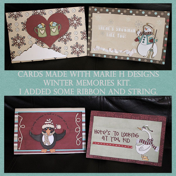 Winter Memories Cards