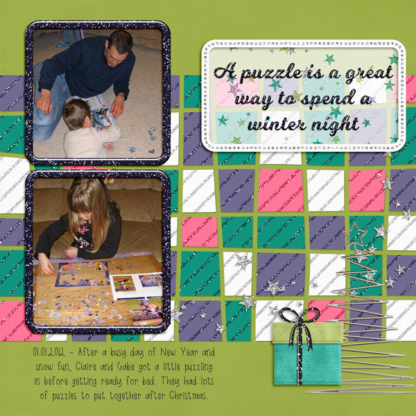 winter night puzzles