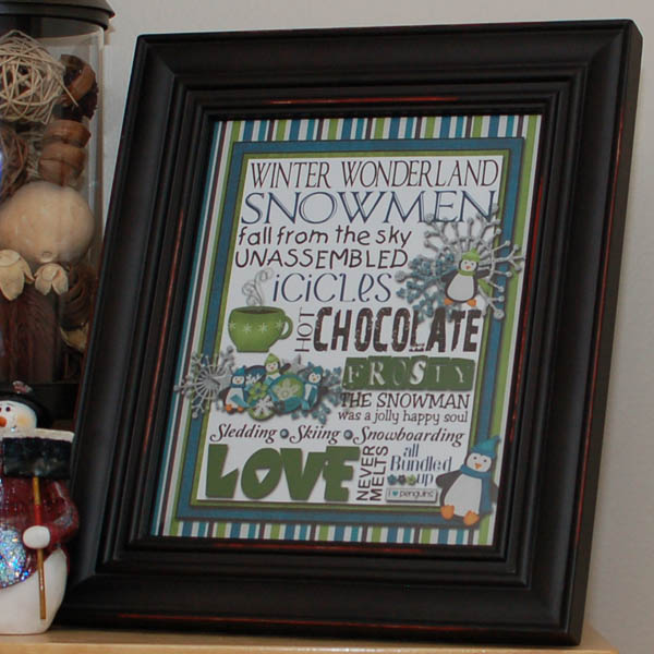 winter printable